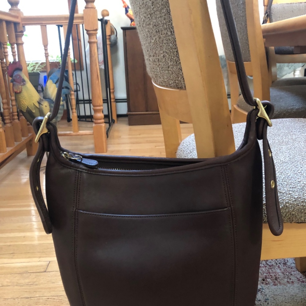 Coach Legacy Vintage 9816 Chocolate Brown - Picture 5 of 16
